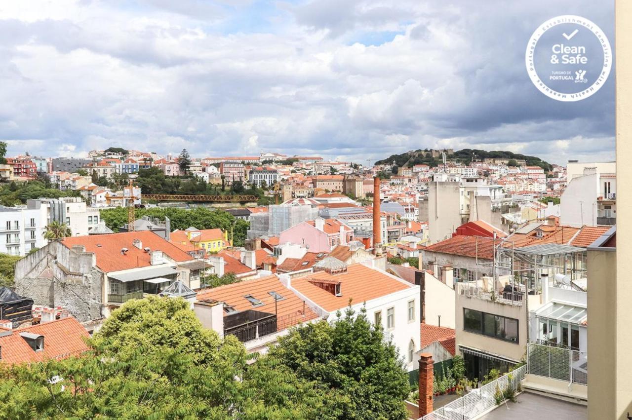 Sunny Flat City View By Homing Lisbon Exterior photo
